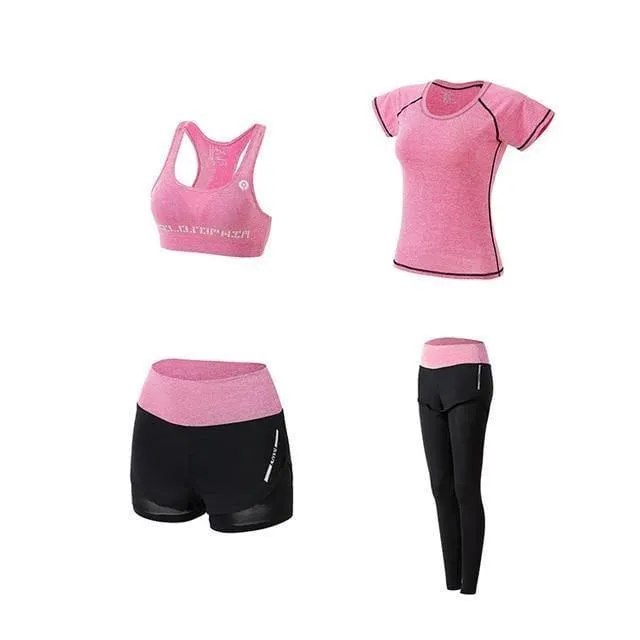 5 Piece Fitness and Yoga Set For Women