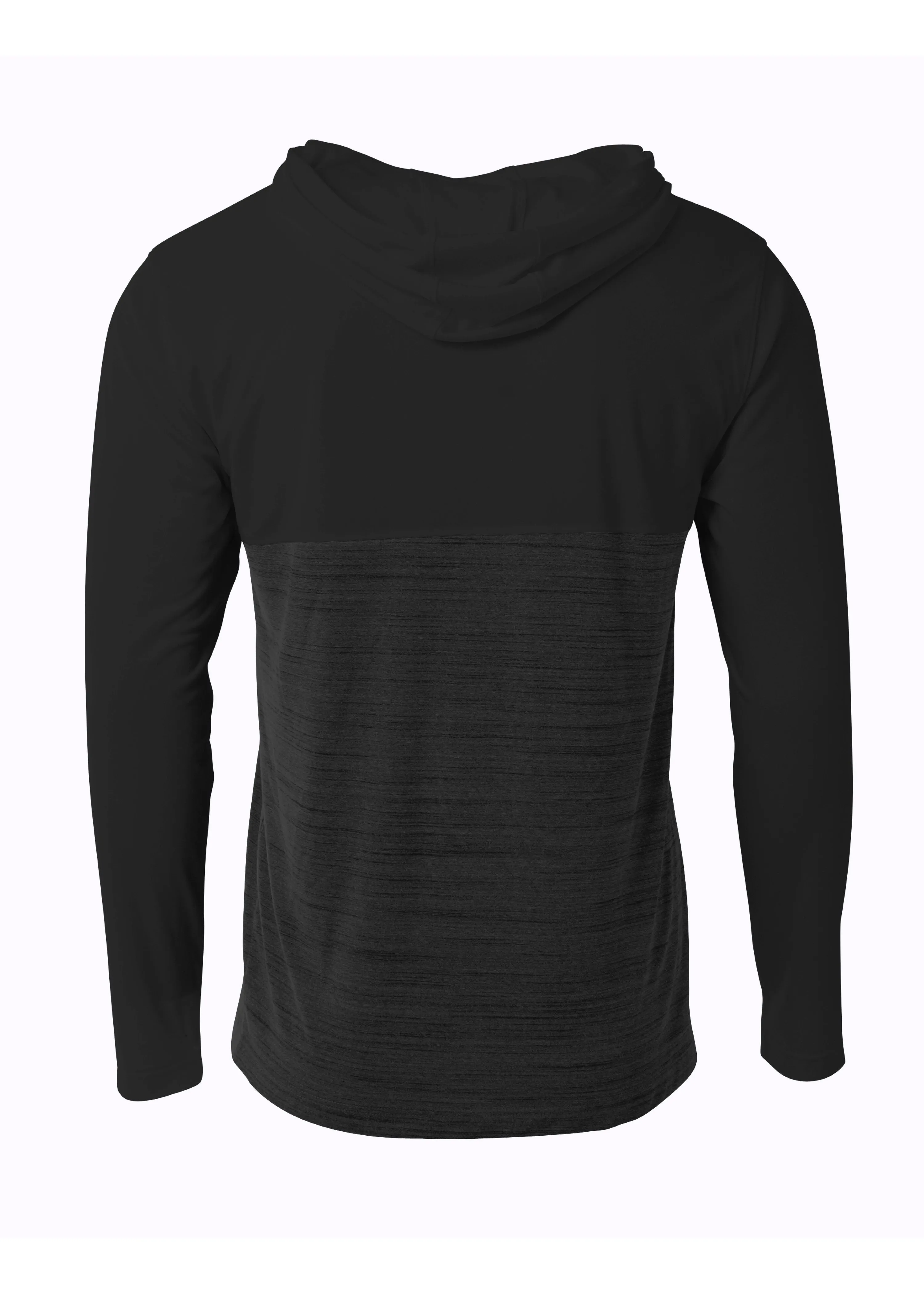 A4 Mens Slate Quarter Zip Hoodie