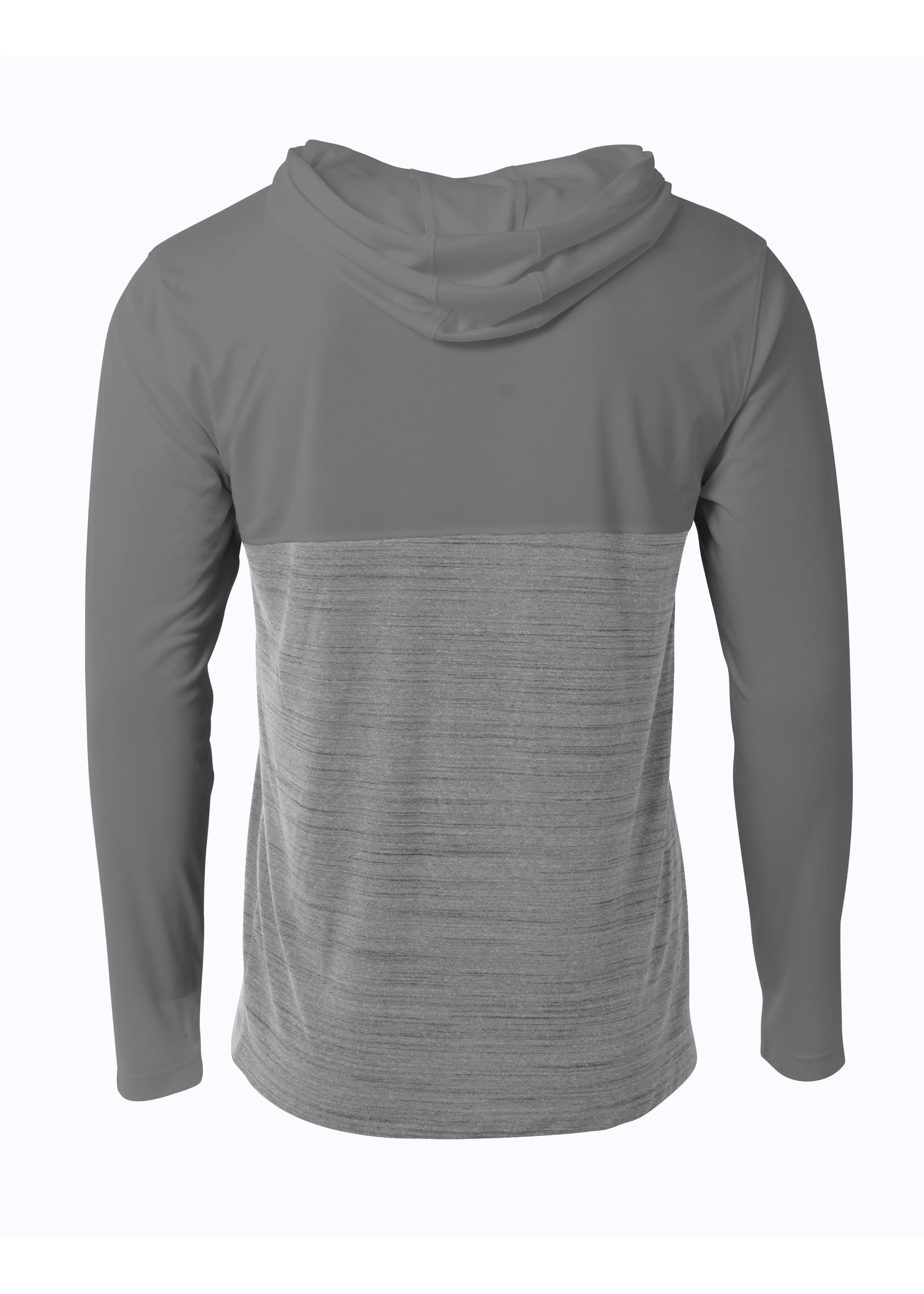 A4 Mens Slate Quarter Zip Hoodie