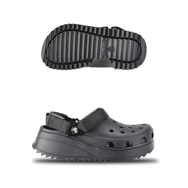 BLACK CLASSIC HIKER CROCS FOR UNISEX