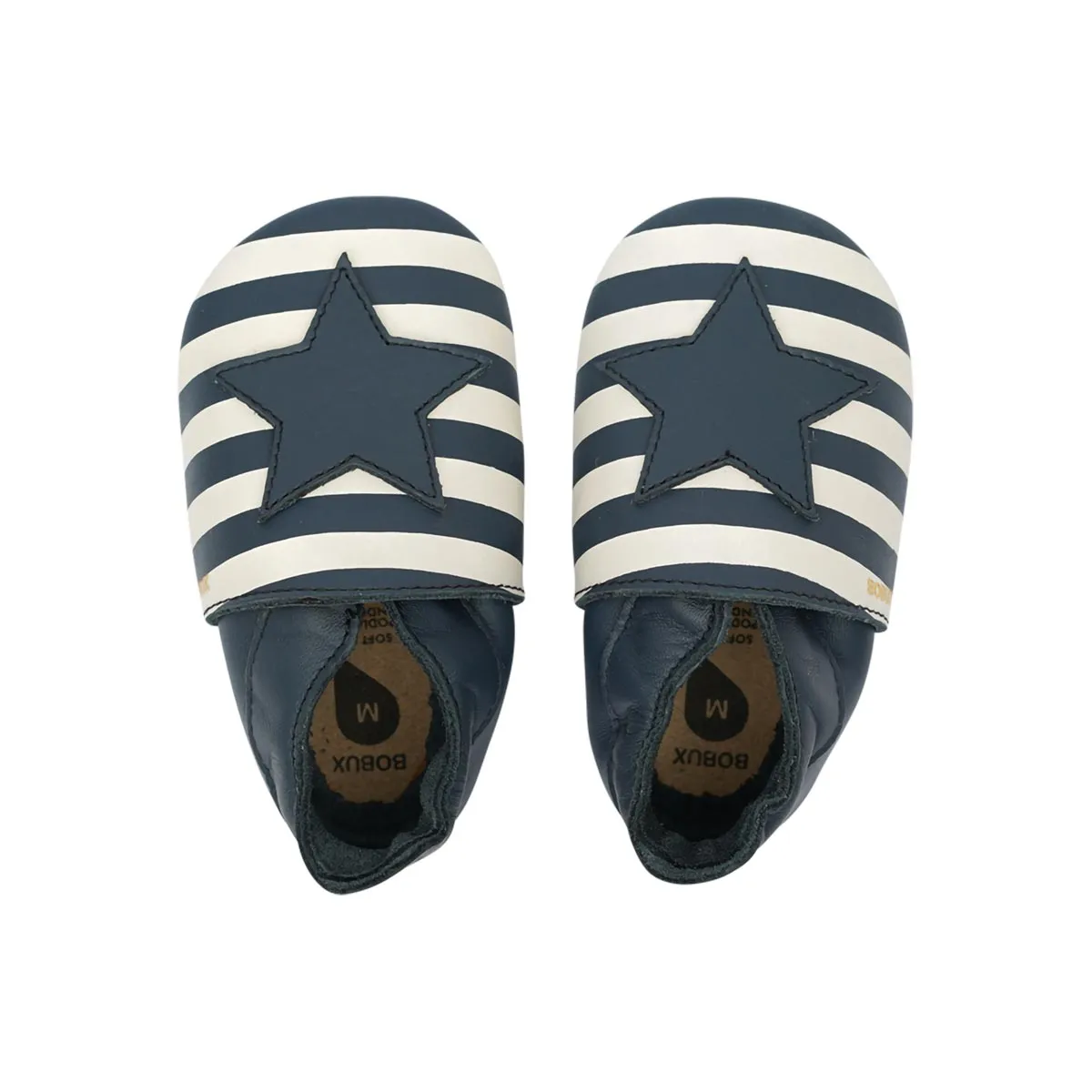 Bobux Soft Sole - Stars and Stripes - Navy