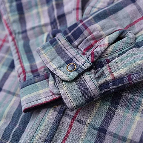 Boy Long Sleeve Plaid Shirts