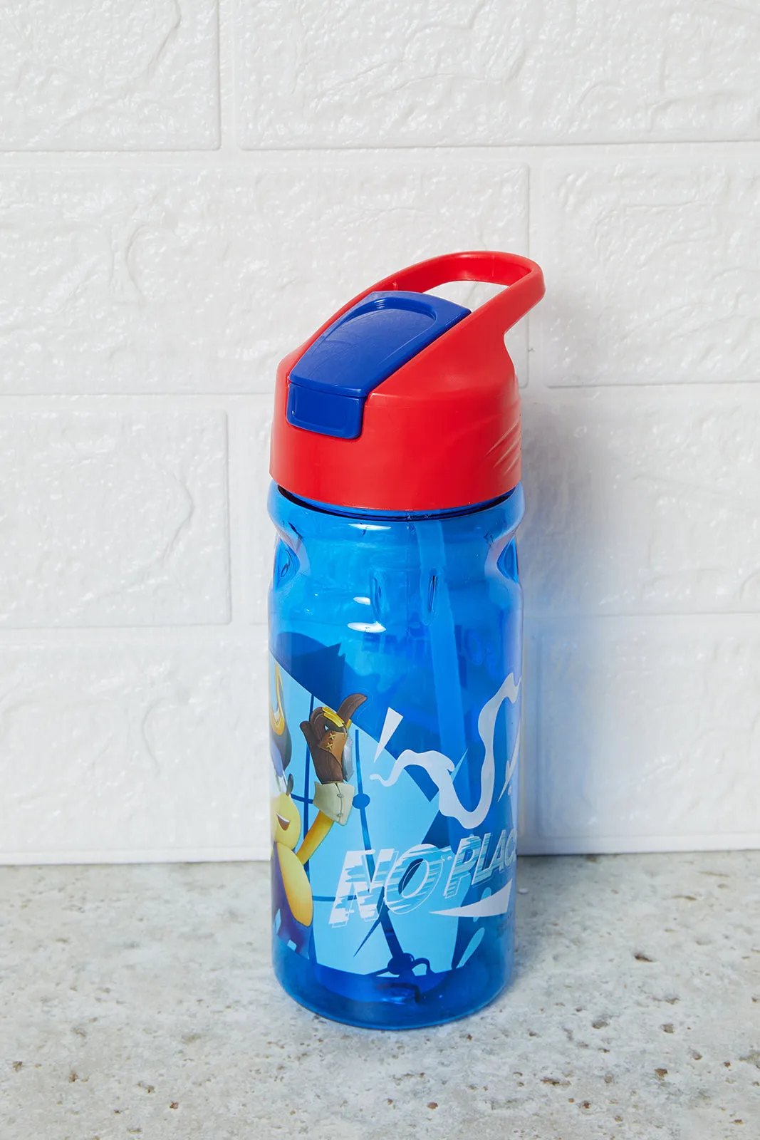 Boys Blue And Red Sonic Sport Water Bottle