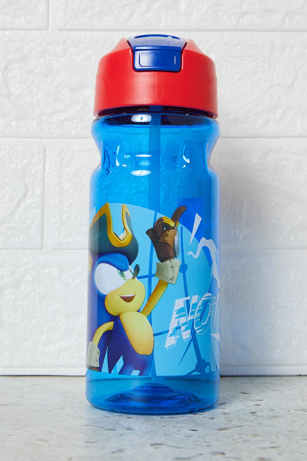 Boys Blue And Red Sonic Sport Water Bottle