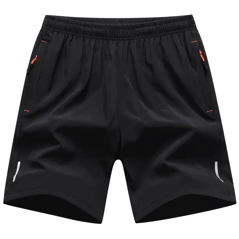 Breathable Elastic Waist Men's Sports Shorts - Summer New Arrival, Comfortable, Sizes up to 8XL