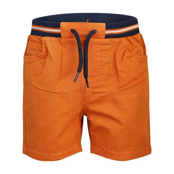 BROWN TWILL SHORTS FOR BOYS