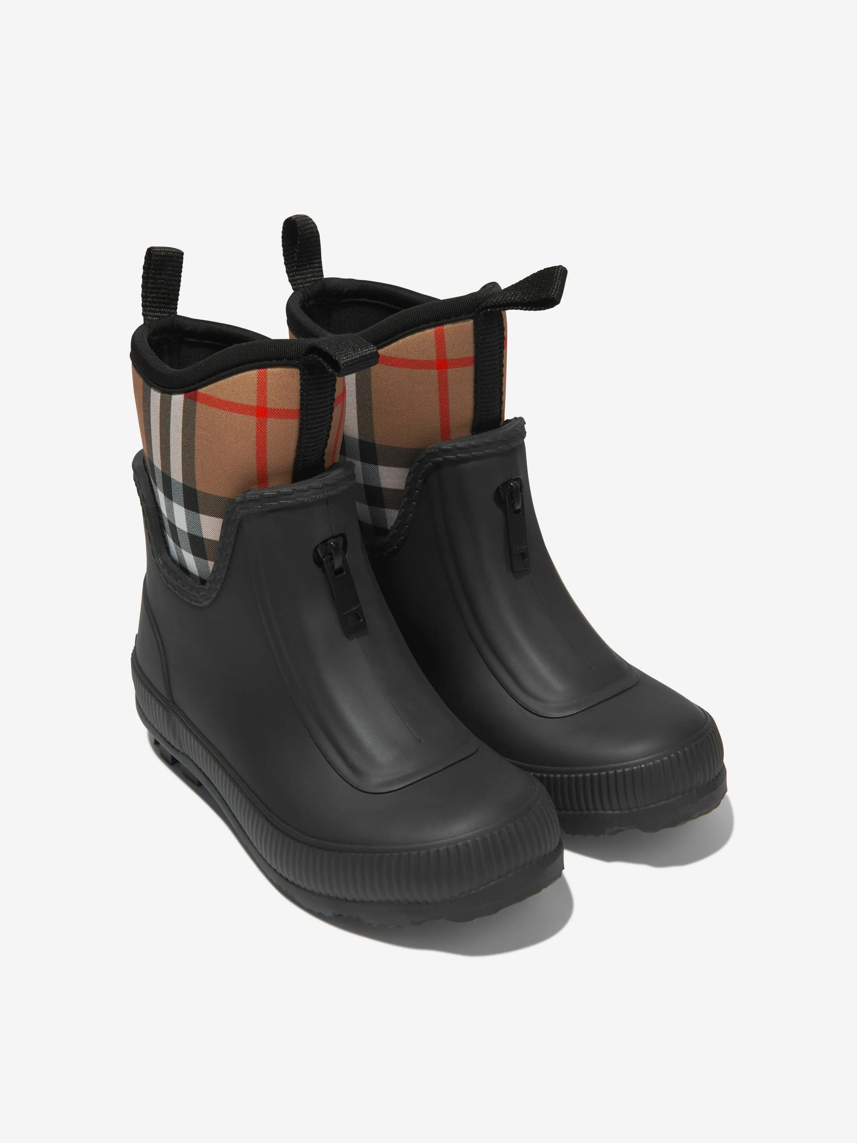 Burberry Kids Mini Flinton Check Wellies