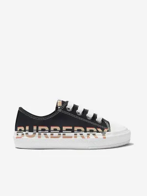 Burberry Kids Mini Larkhall Lace Up Trainers