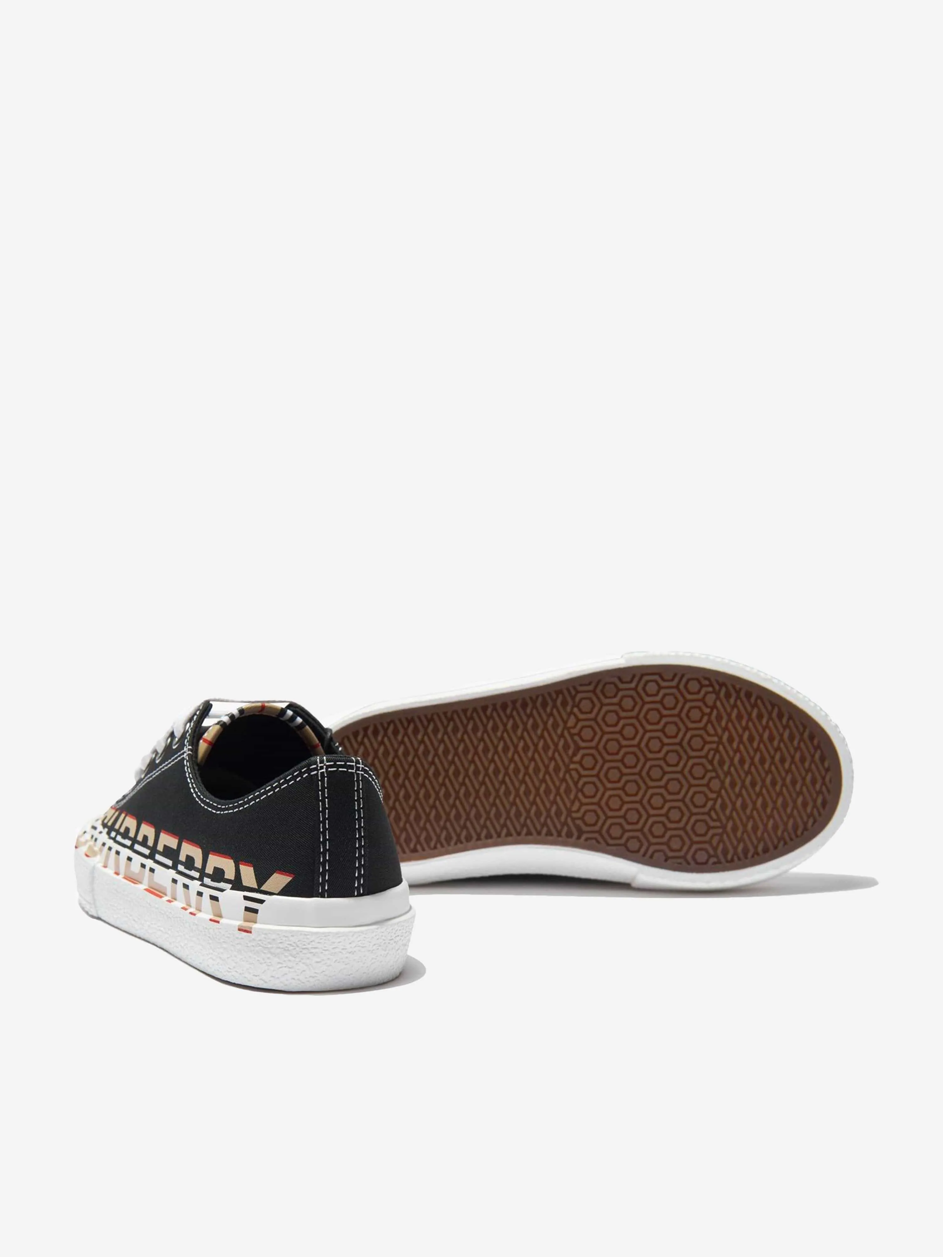 Burberry Kids Mini Larkhall Lace Up Trainers