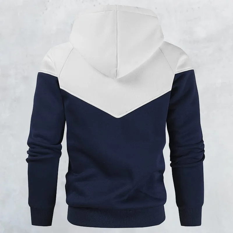 Color Block Casual Sports Sweatshirt