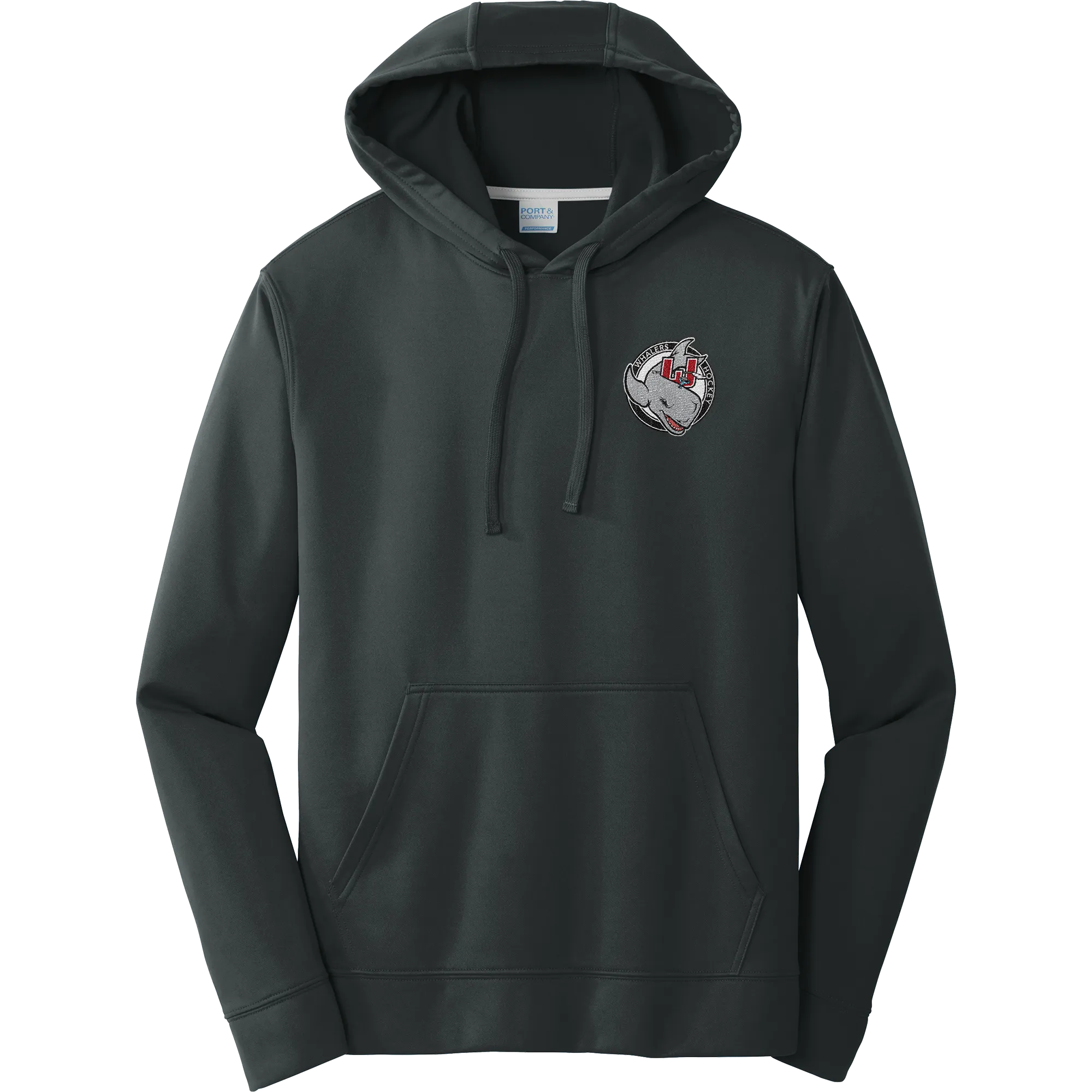 CT Whalers Tier 2 Performance Fleece Pullover Hooded Sweatshirt