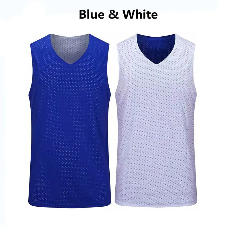 Double-sided Wearable Uniforms double-deck Quick-drying Men Women Sports Shirts Adult Kids Basketball Jerseys