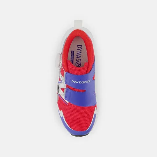 DynaSoft Reveal v4 Kid's BOA® Trainer - True Red with Marine Blue