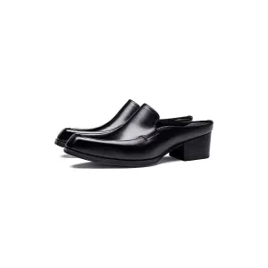 ElegantLux Genuine Leather Slip On Dress Shoes