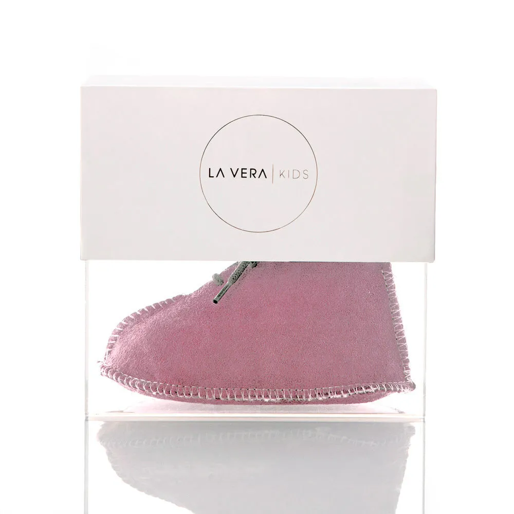 La Vera Kids Pink Baby Ugg Boots