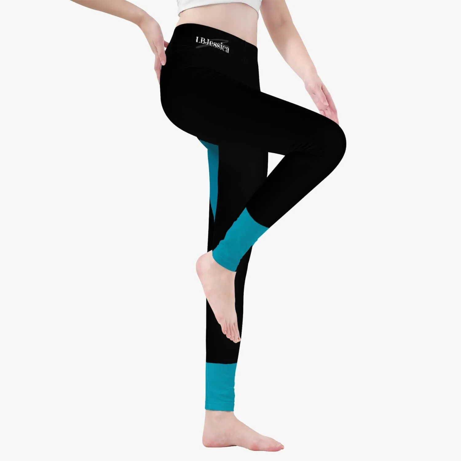 LB Jessica Two Tone Yoga Pants