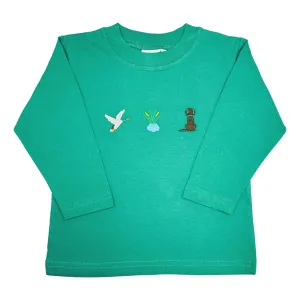 Long Sleeve T-Shirt - Duck Hunting Embroidery