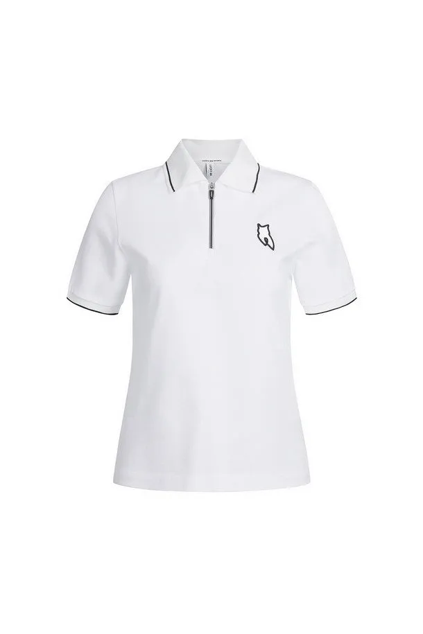 [LUCKY des SPORTS] Zip-up Collar T-shirt(UV Protection)