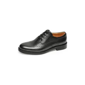 LuxeLeather Exotic Oxford Dress Shoes