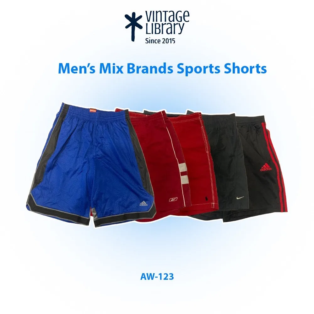 Men's Mix Brands Sports Shorts 17 pcs