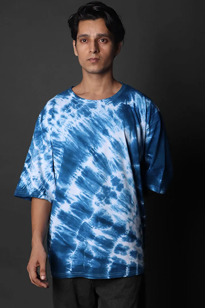 MJOLNIR * RDKLU TIE & DYE OVER SIZE TEE#7