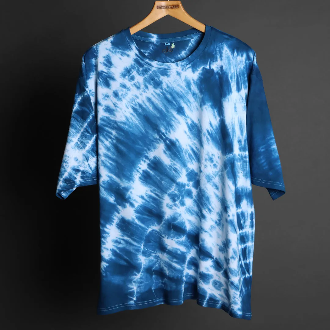 MJOLNIR * RDKLU TIE & DYE OVER SIZE TEE#7