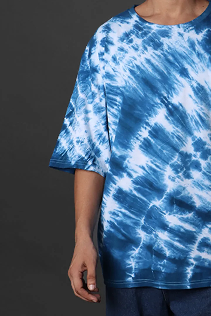 MJOLNIR * RDKLU TIE & DYE OVER SIZE TEE#7