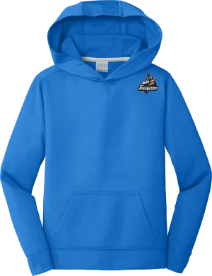 Mon Valley Thunder Youth Performance Fleece Pullover Hooded Sweatshirt