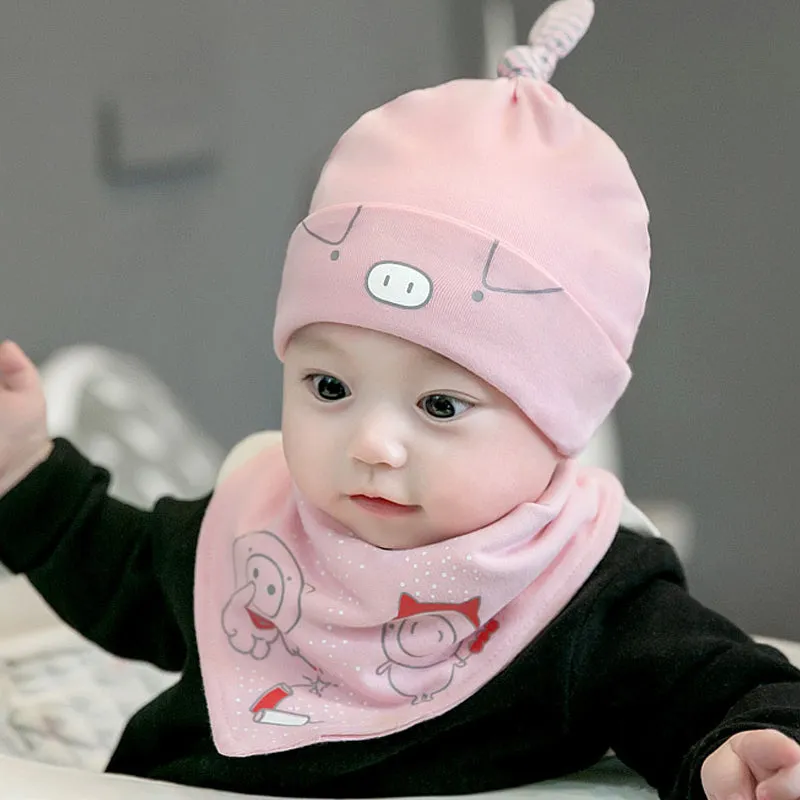 Newborn baby hat set