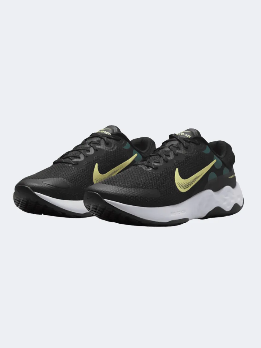 Nike Renew Ride 3 Men Running Shoes Black/Lemon