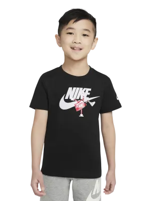 Nike Toddler Boys Dancing Boxy Short Sleeve T-shirt - Black