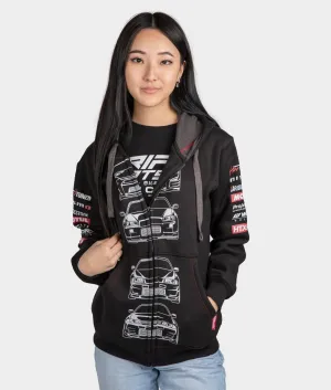 Nissan Skyline GTR Womens Hoodie