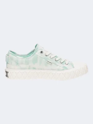 Palladium Palla Ace Lo Women Lifestyle Shoes Aqua Blue