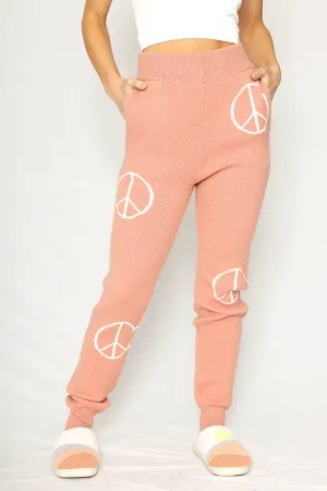 Peace jogger sweatpants