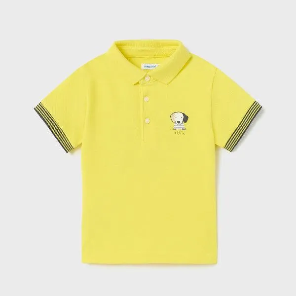 PRINTED SHORT SLEEVE POLO FOR BABY BOYS