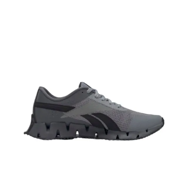 Reebok Zig Dynamica 2 Men Running Shoes Grey / Core Black