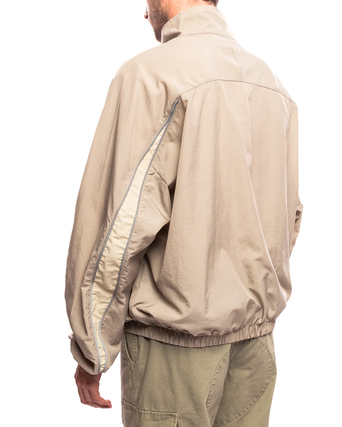 Ripstop Track Jacket Beige/Ivory