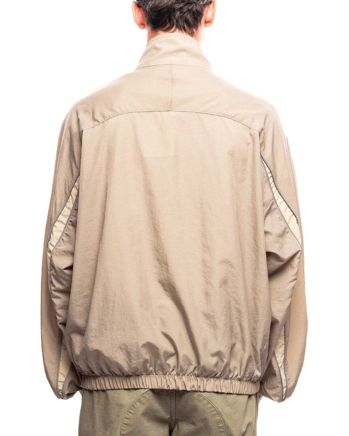 Ripstop Track Jacket Beige/Ivory