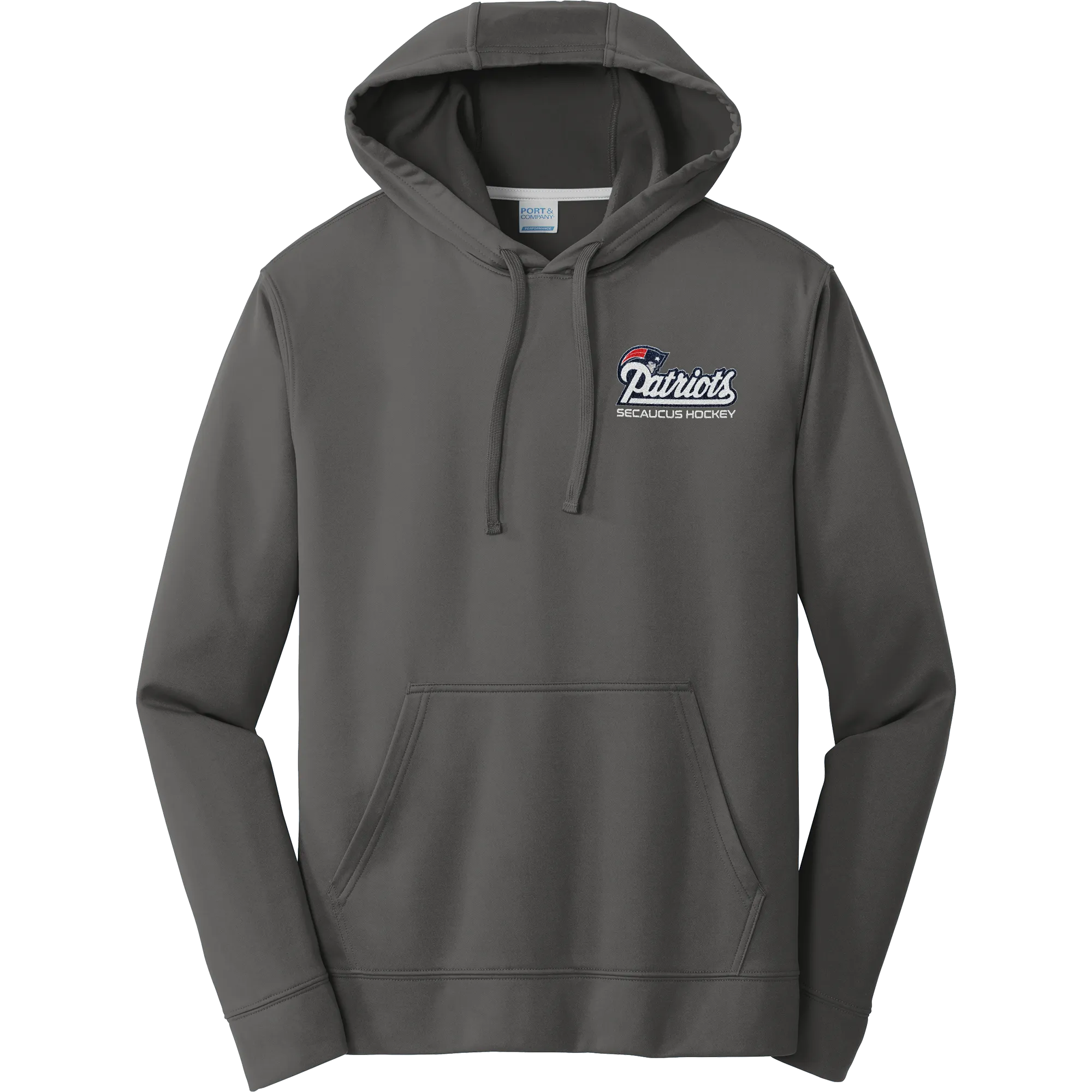 Secaucus Patriots Performance Fleece Pullover Hooded Sweatshirt