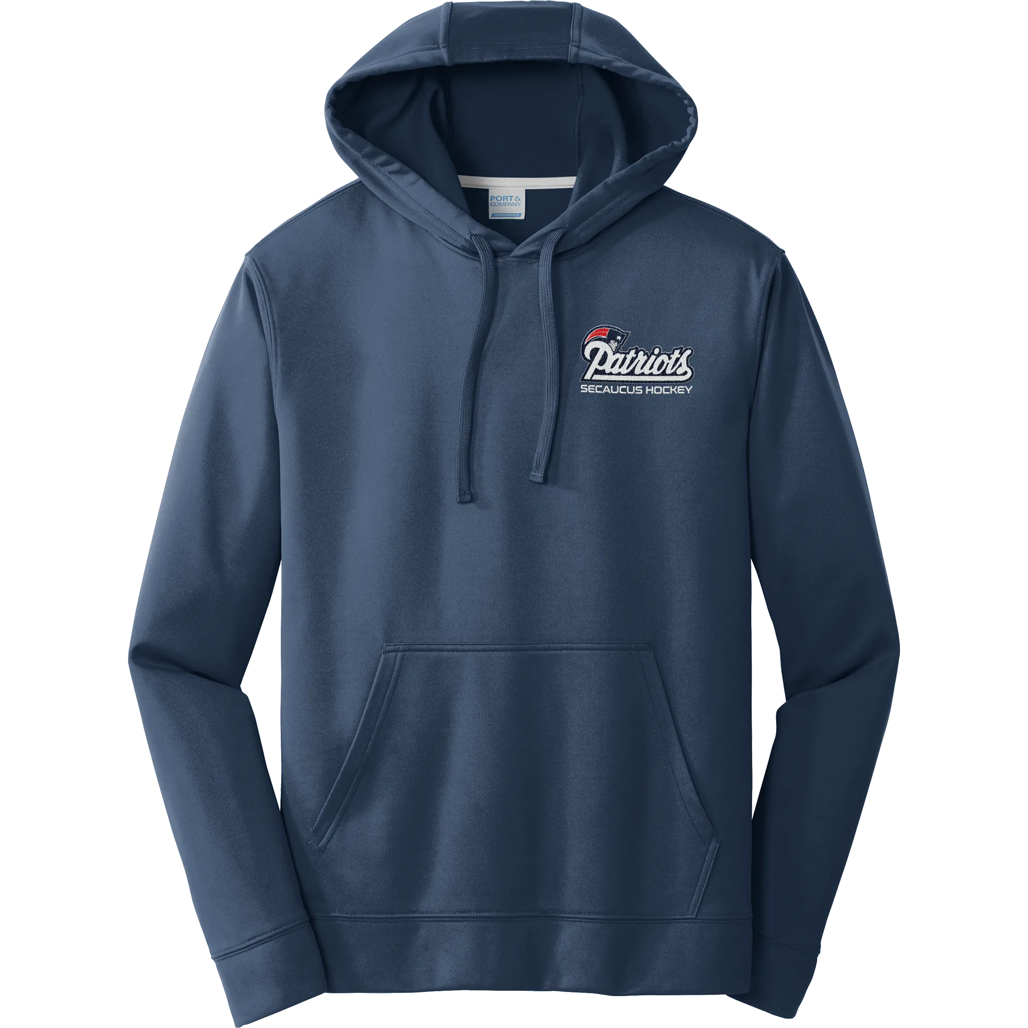 Secaucus Patriots Performance Fleece Pullover Hooded Sweatshirt