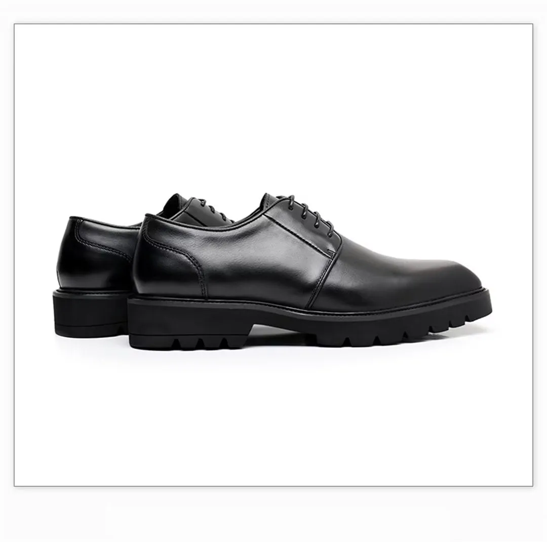 Sophisticated Square-Toe Men's Dress Shoes