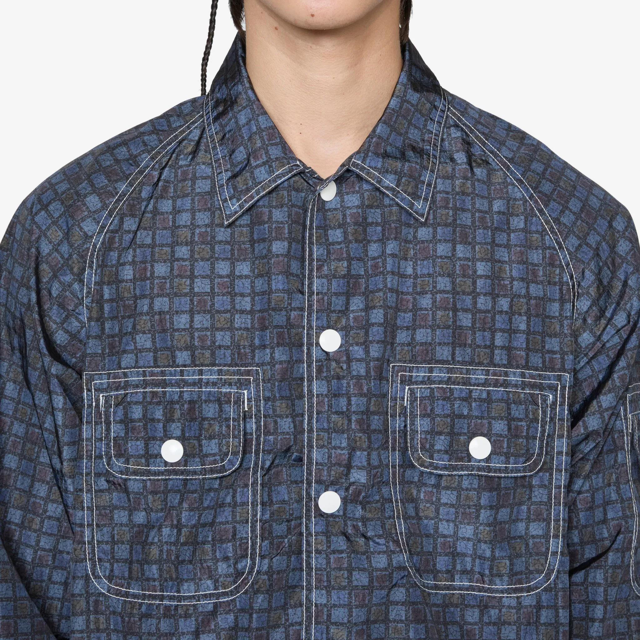 Sports SHT-JAC Nylon Print Navy