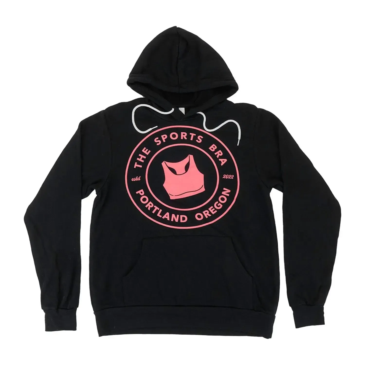 The Sports Bra Hoodie (Black)