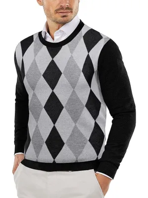 Trendy Crew Neck Pullover Knitted Sweater (US Only)