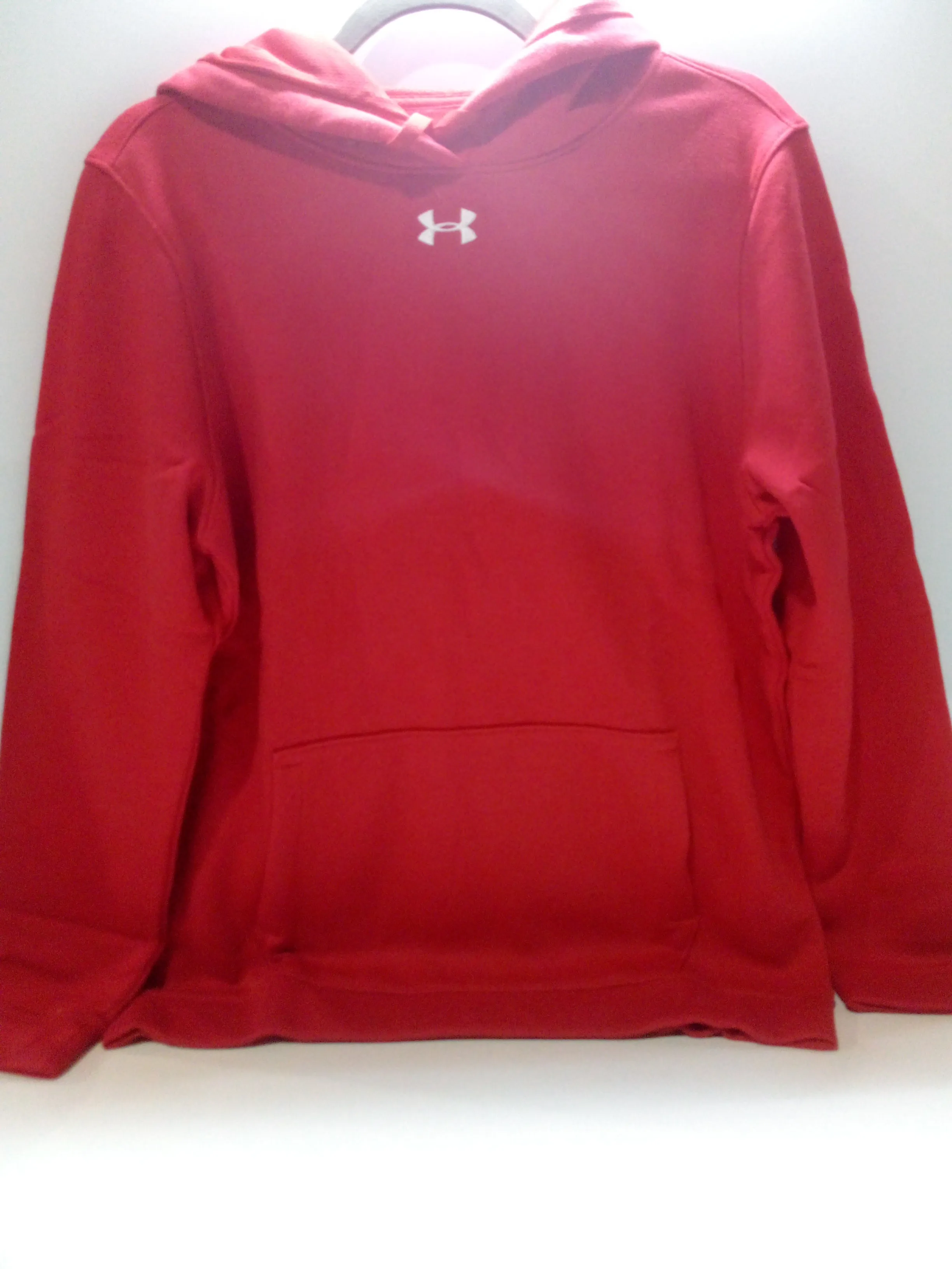 Under Armour Men's UA Hustle Fleece Hoodie MD Red