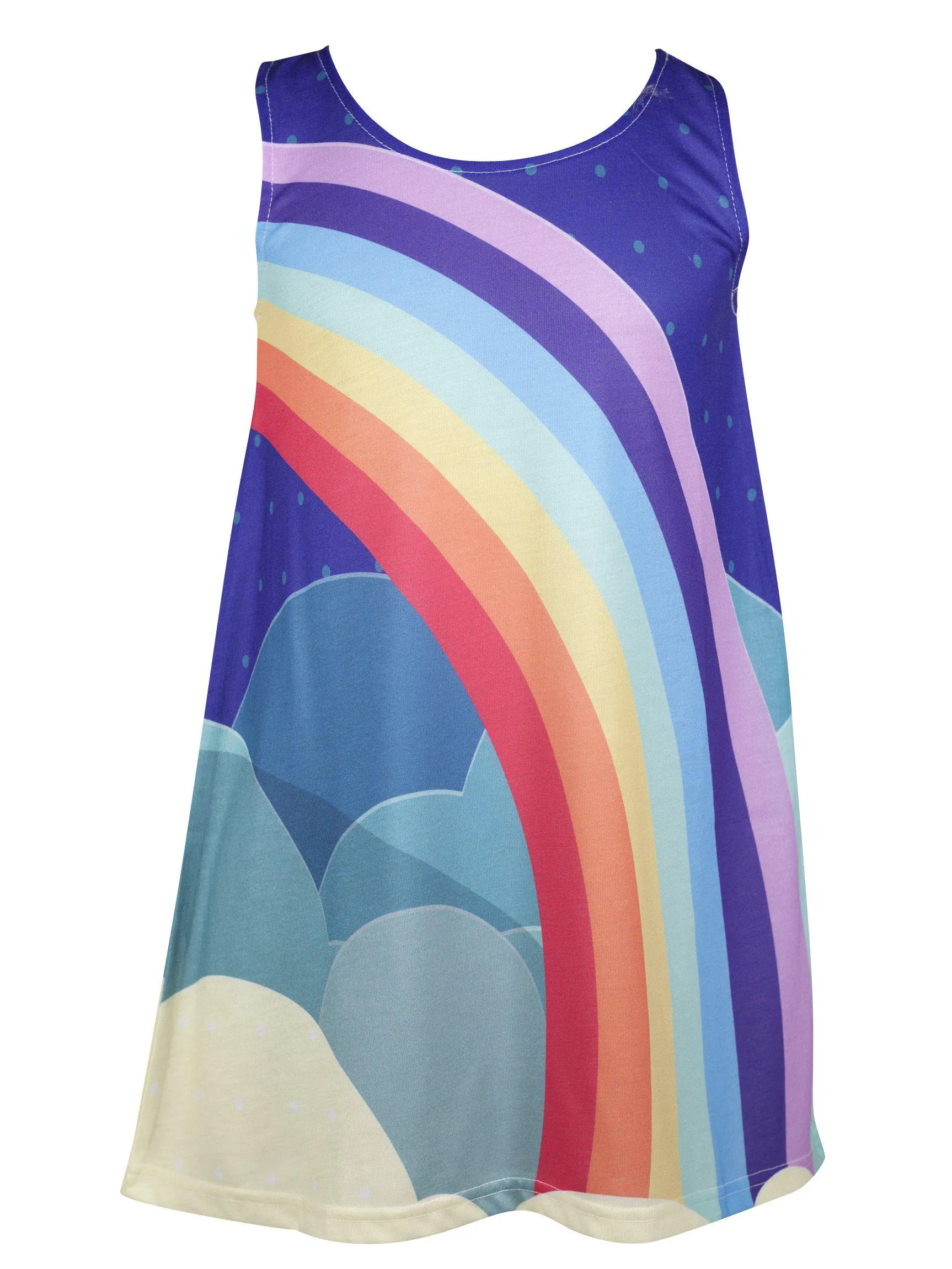 United World of Summer - Girl's rainbow dress