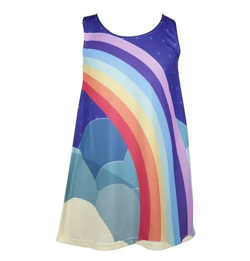 United World of Summer - Girl's rainbow dress