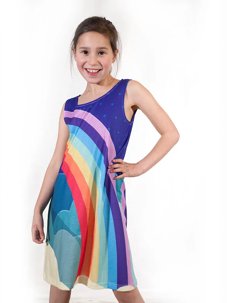 United World of Summer - Girl's rainbow dress