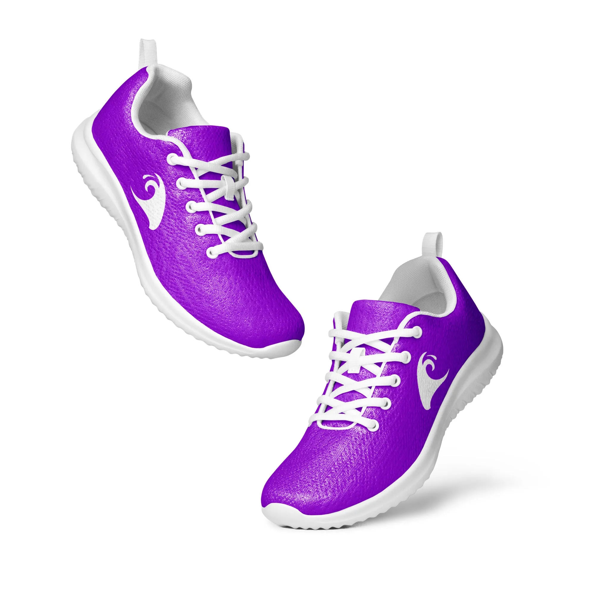 Women’s Purple Athleisure Shoes with Extremely Stoked Epic Wave Logo