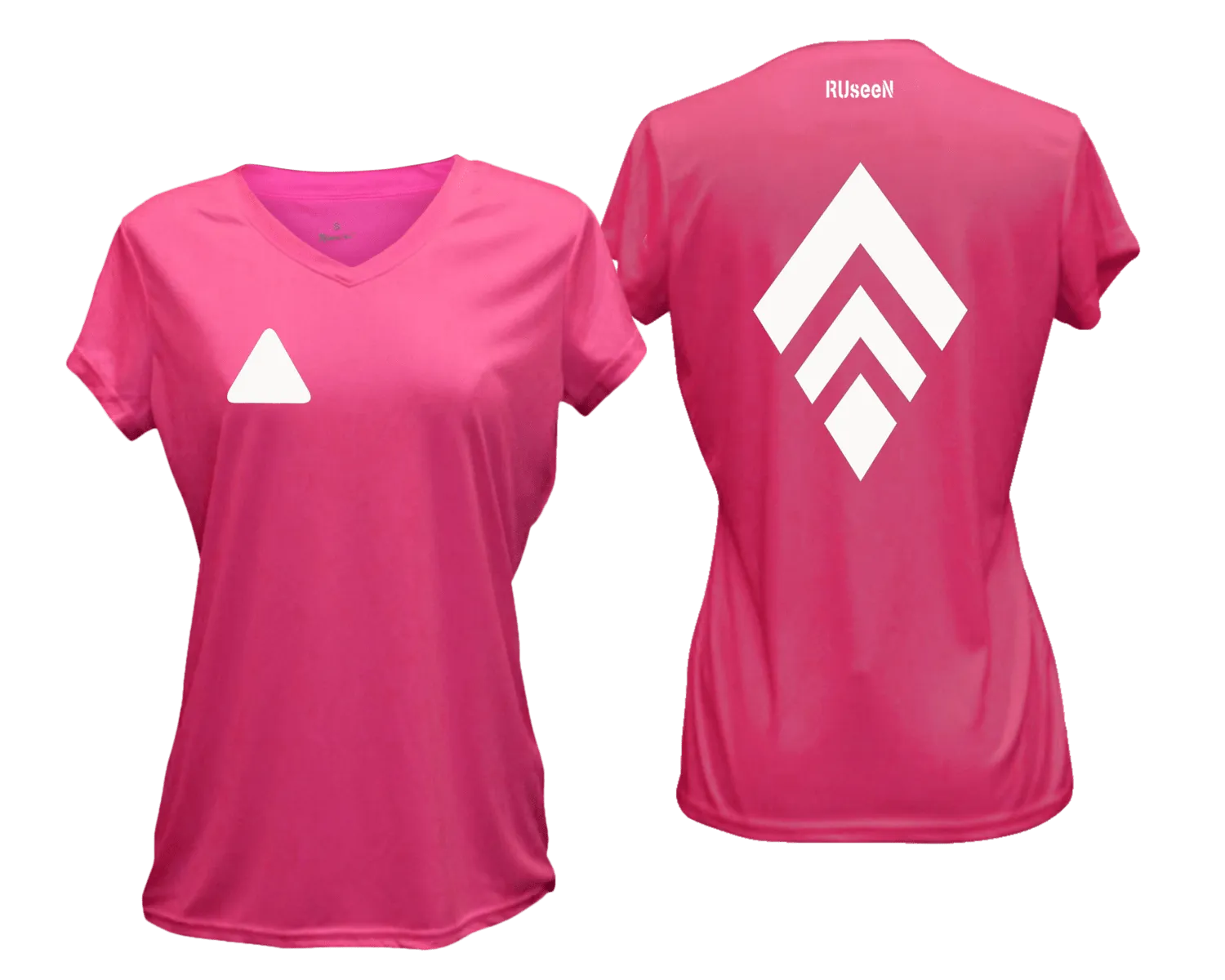 Women's Reflective Short Sleeve Shirt - Broken Diamond